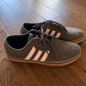 WORN ONCE ADIDAS Charcoal Shoes